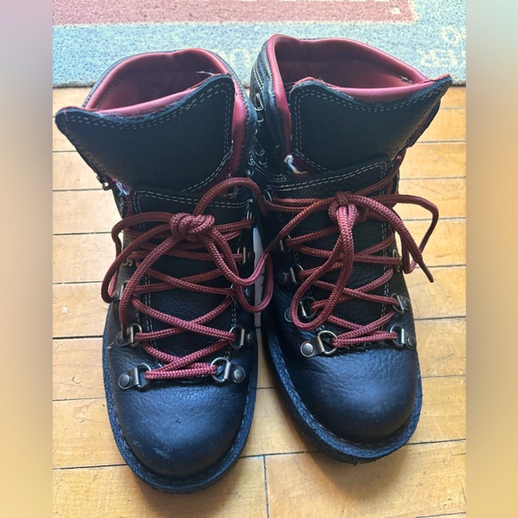 Danner GORE TEX Mountain Pass Arctic Night leather hiking boots vibram ice grip - Picture 5 of 14